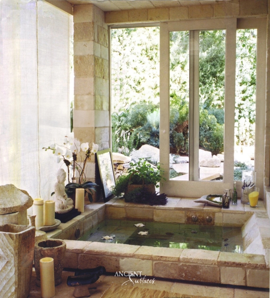 Antique kronos limestone cladding
antique limestone oval sink
antique foundation slab 
Ancient surfaces
Antique limestone bathtubs
Ancient bathtubs
Carved stone bathtubs
Communal bathing experiences
Modern spaces with ancient bathtubs
Sanctuary in the bathroom
Historical bathing vessels
Weathered limestone tubs